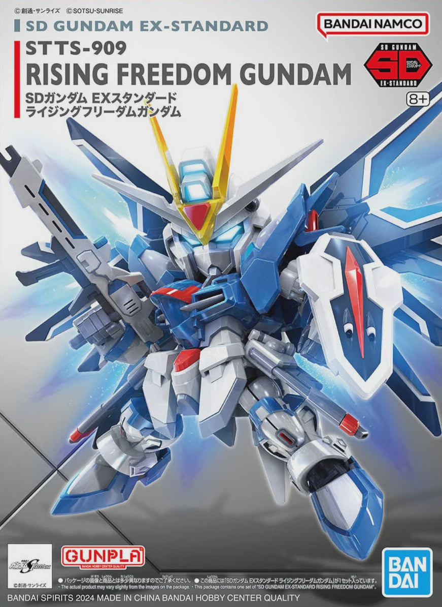 Gunpla Mobile Suit Super Deformed Gundam Rising Freedom Gundam