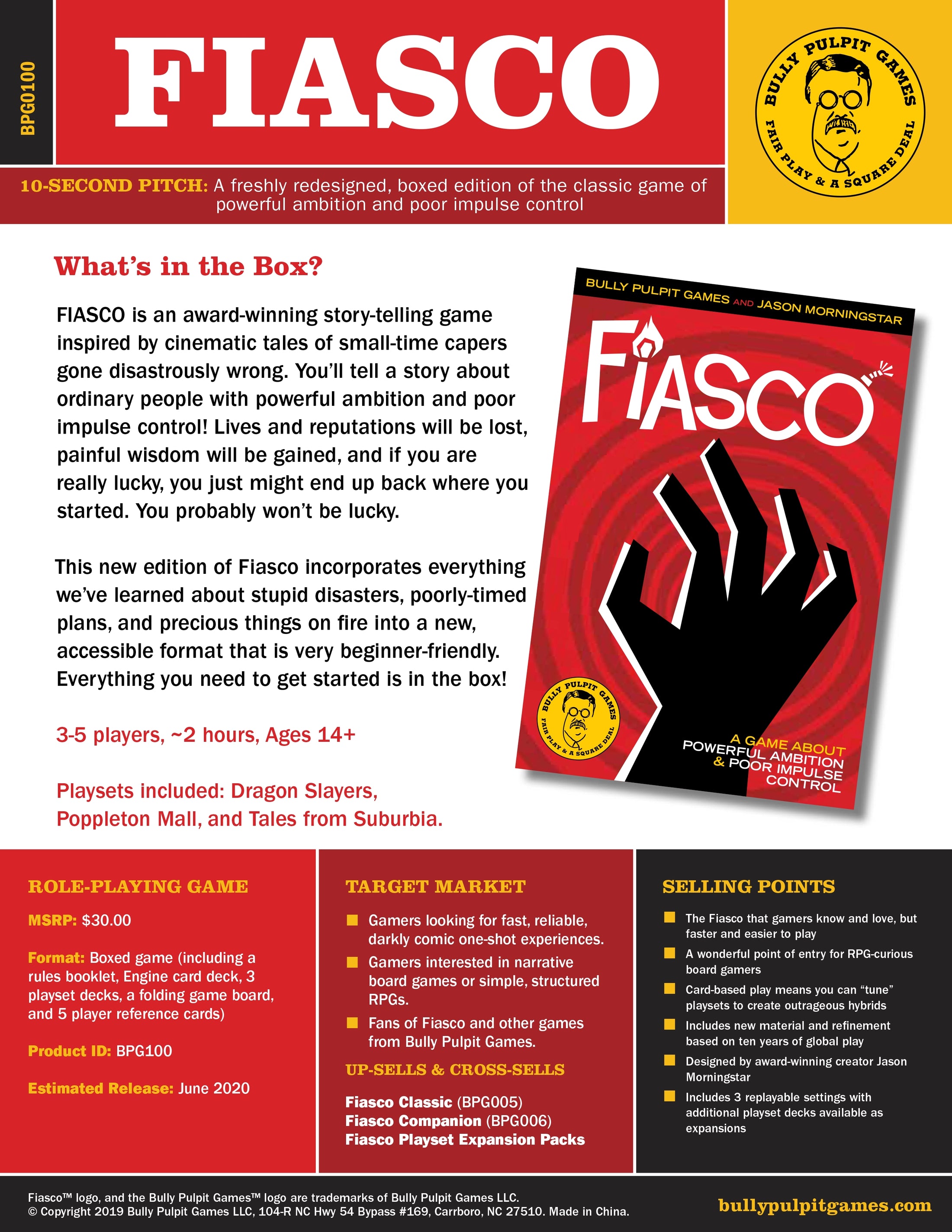 Fiasco Boxed Set