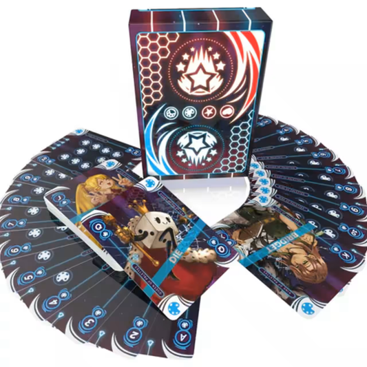 Playing Cards Bullet Shoot-Em-Up Colored