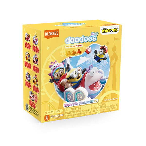 Minions daadoos Nest Series 01 Super Silly Fun Land Ride