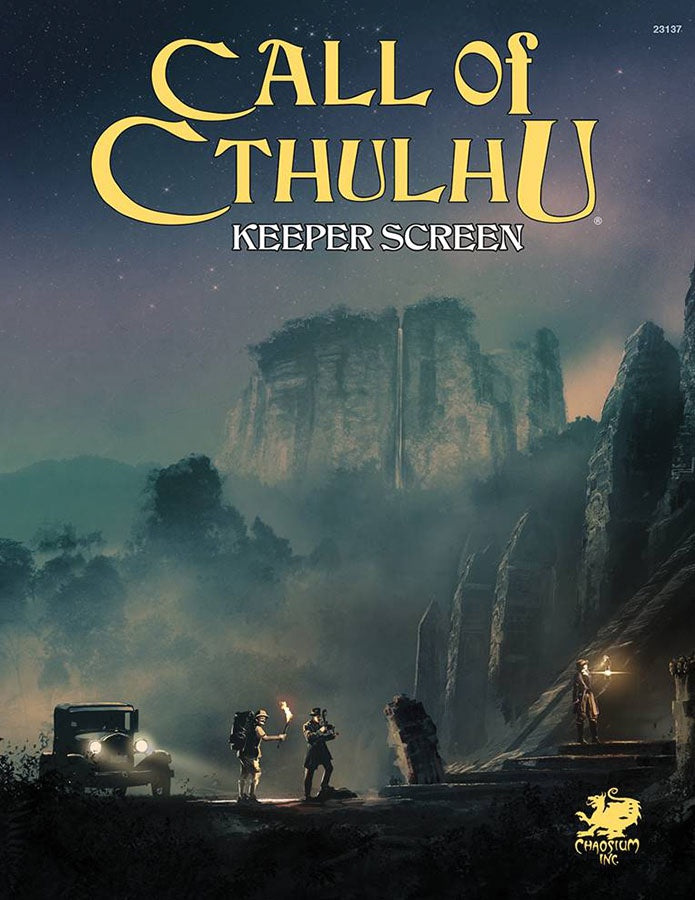 Call of Cthulhu 7th Edition Keeper Screen