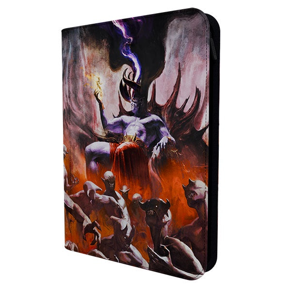 Angels & Demons Zippered Binder 9 Pocket Endless Torment