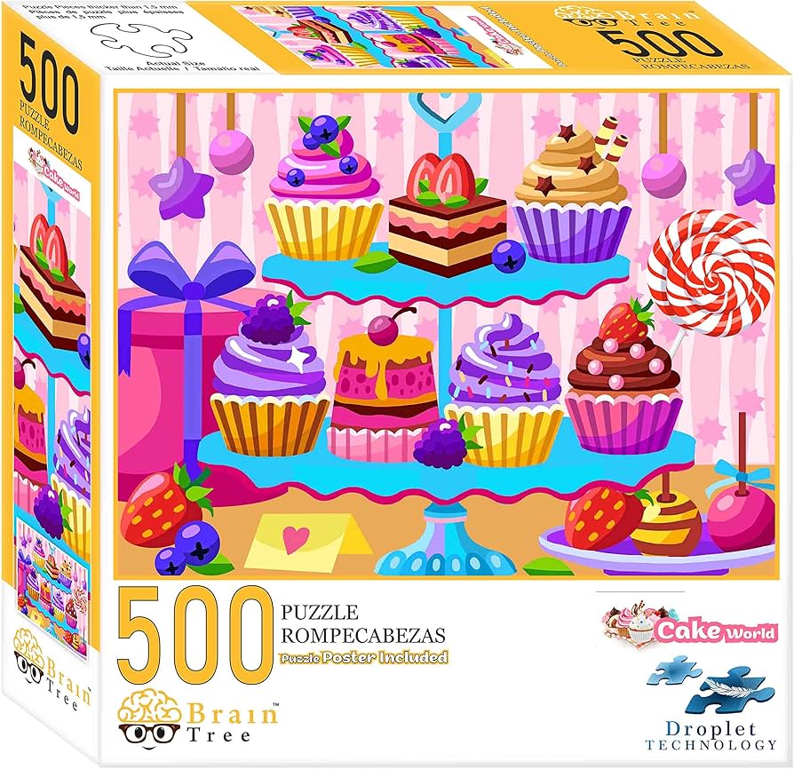 Jigsaw Puzzle 1000 Cake World