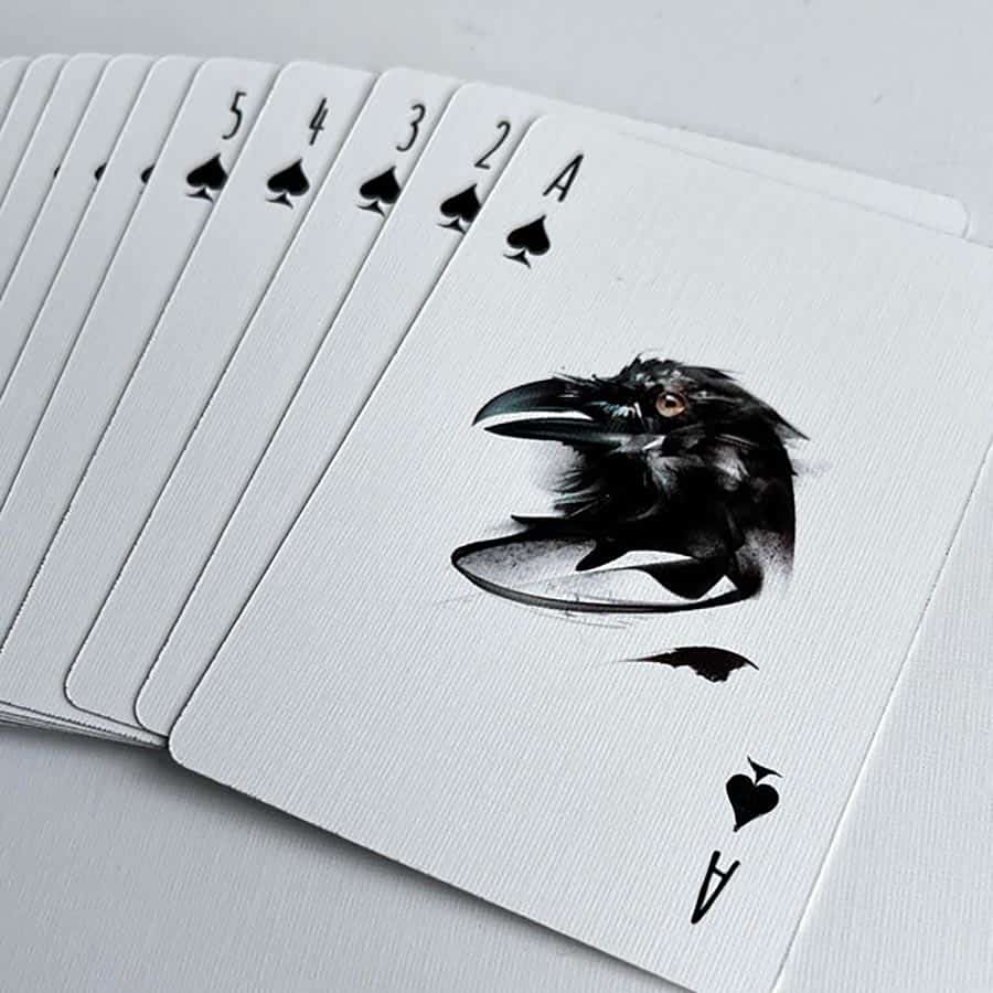 Playing Cards Be Like a Crow