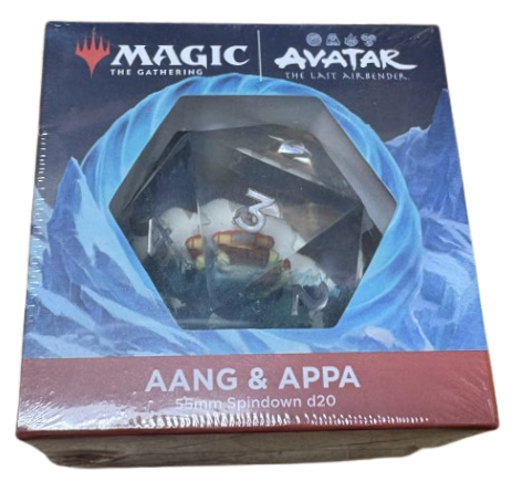 Sirius Dice Scenic Avatar The Last Airbender Aang & Appa D20 Spindown 55mm