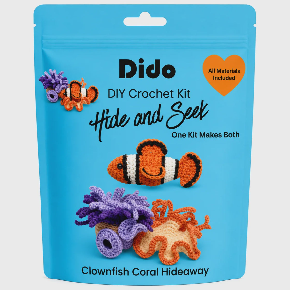 Dido DIY Hide and Seek Clownfish Coral Hideaway
