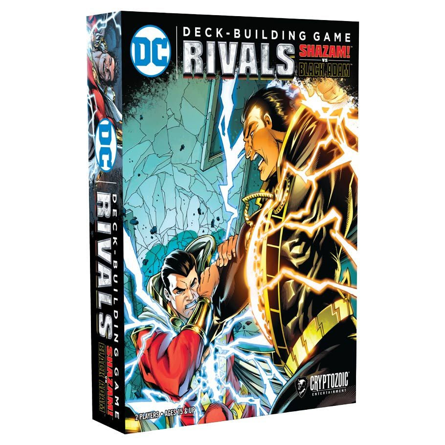 DC Deck Building RIVALS Shazam1 vs Black Adam