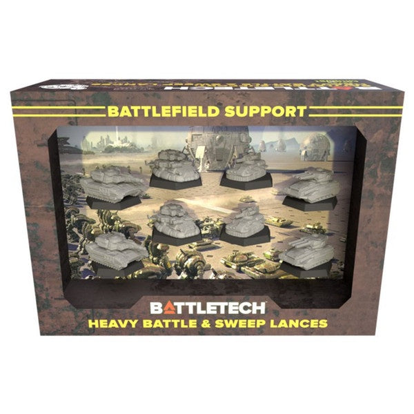 BattleTech FP Mercenaries Battlefield Support Heavy Battle  & Sweep Lances