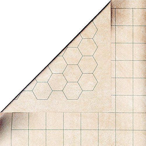 Chessex Double-Sided Battlemat 1 inch Hexes/Squares