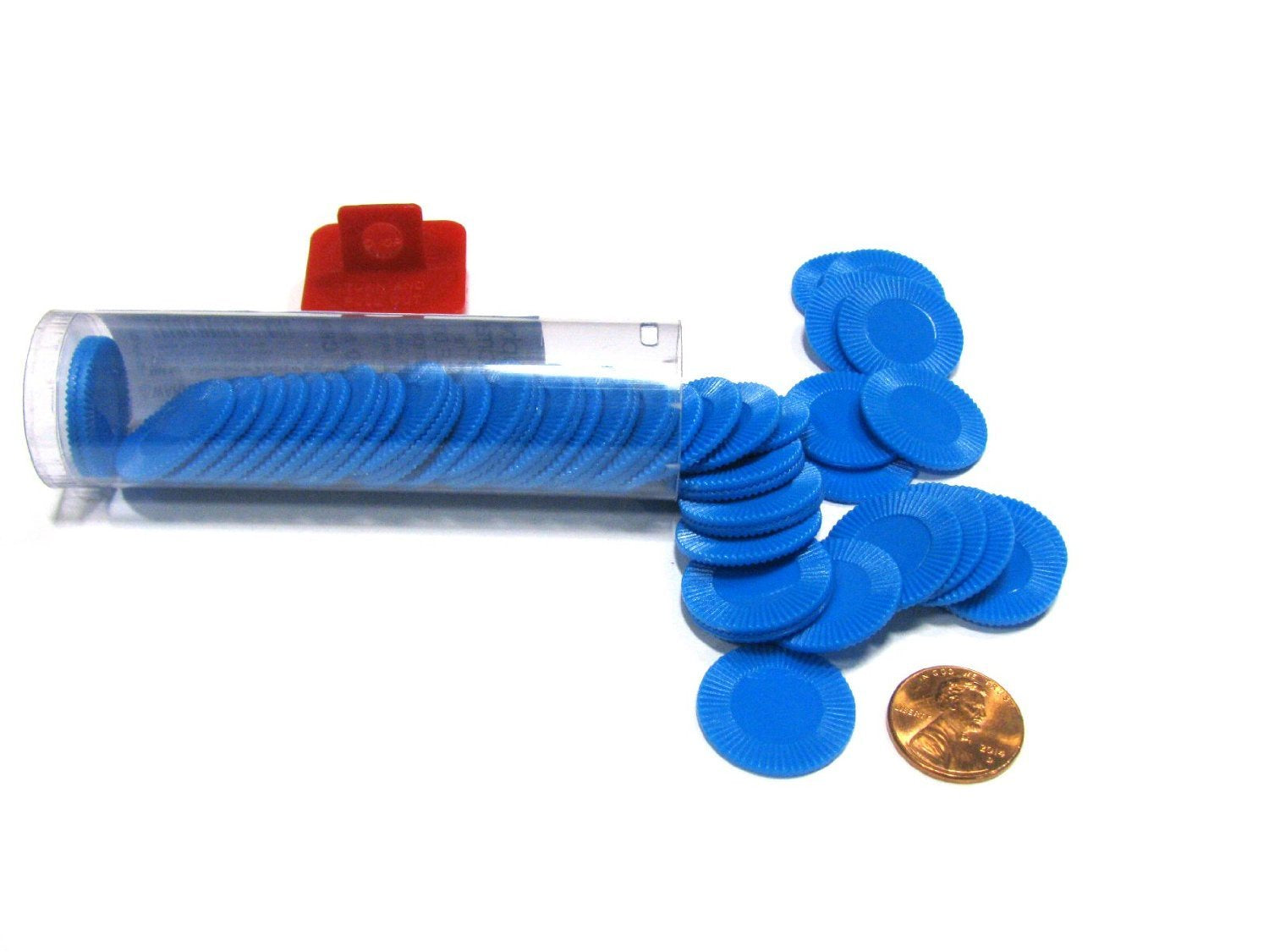 Koplow Poker Chips Mini Blue 50ct