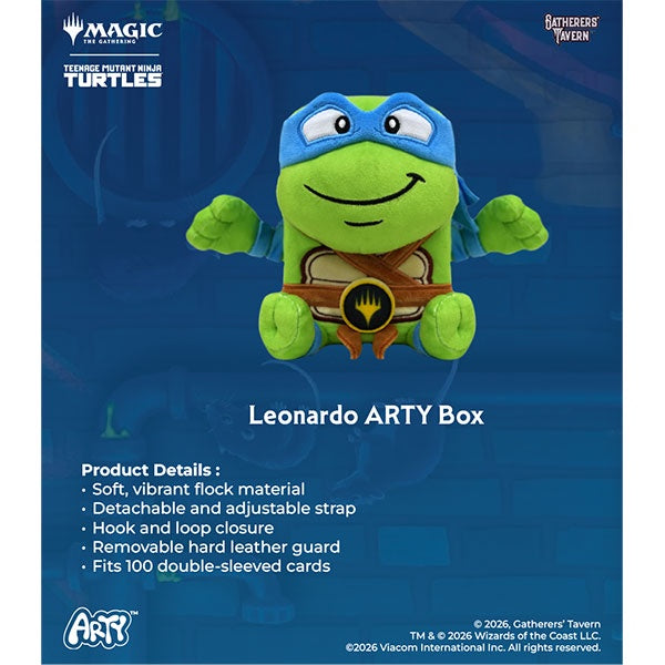 GT ARTY Deckbox Magic the Gathering Teenage Mutant Ninja Turtles