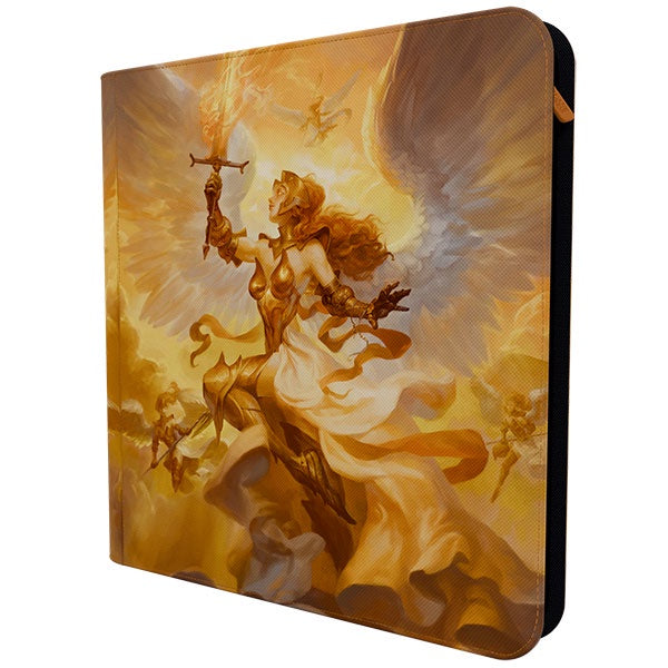 Angels & Demons Zippered Binder 12 Pocket Righteous Judgement