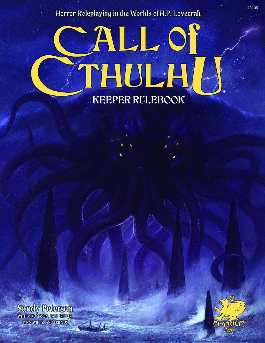 Call of Cthulhu 7th Edition Keeper Rulebook