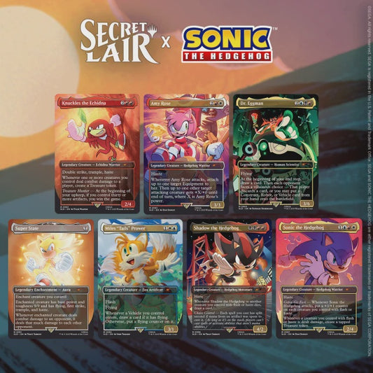 Magic the Gathering Secret Lair Drop x Sonic the Hedgehog (Non-Foil)
