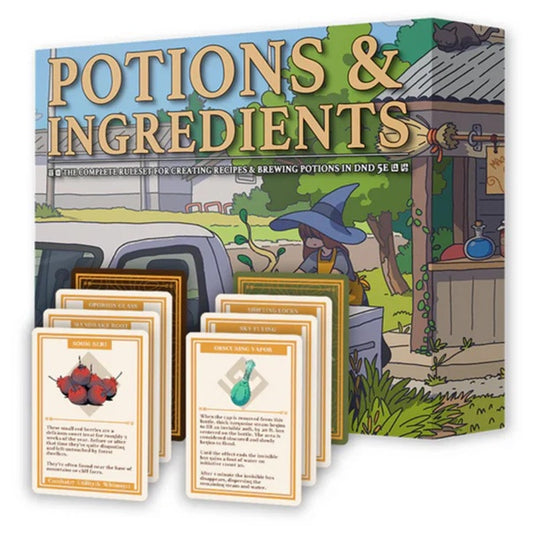 Obojima RPG  Potion & Ingredient Deck (5E)