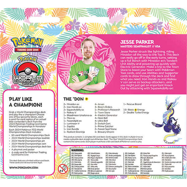 Pokémon World Championship Deck 2024