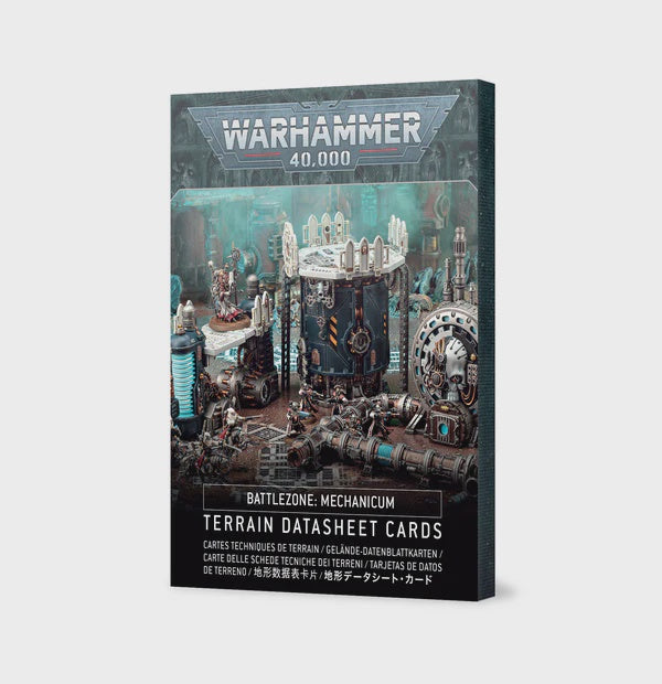 Warhammer 40K Ways to Play Terrain Datasheet Cards Battlezone Mechanicum