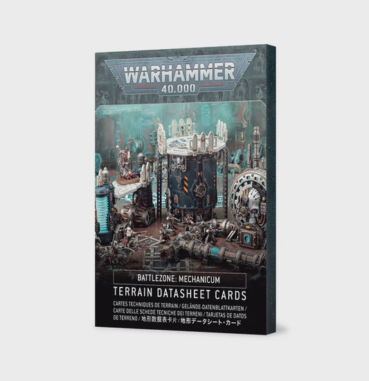 Warhammer 40K Ways to Play Terrain Datasheet Cards Battlezone Mechanicum
