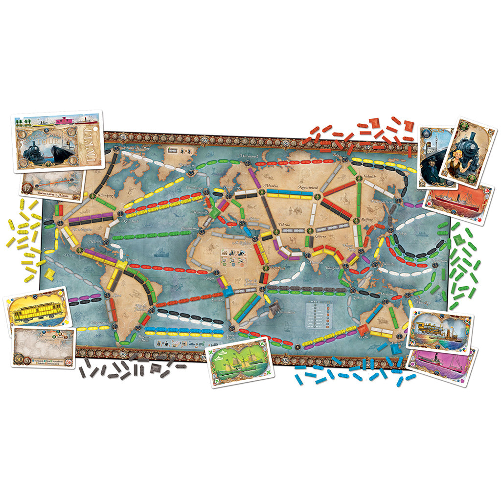 Ticket to Ride Rails and Sails