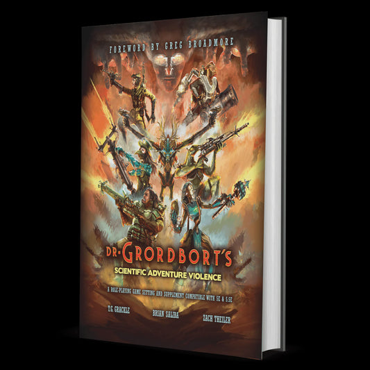 Dr. Grordbort's RPG Scientific Adventure Violence (5E)