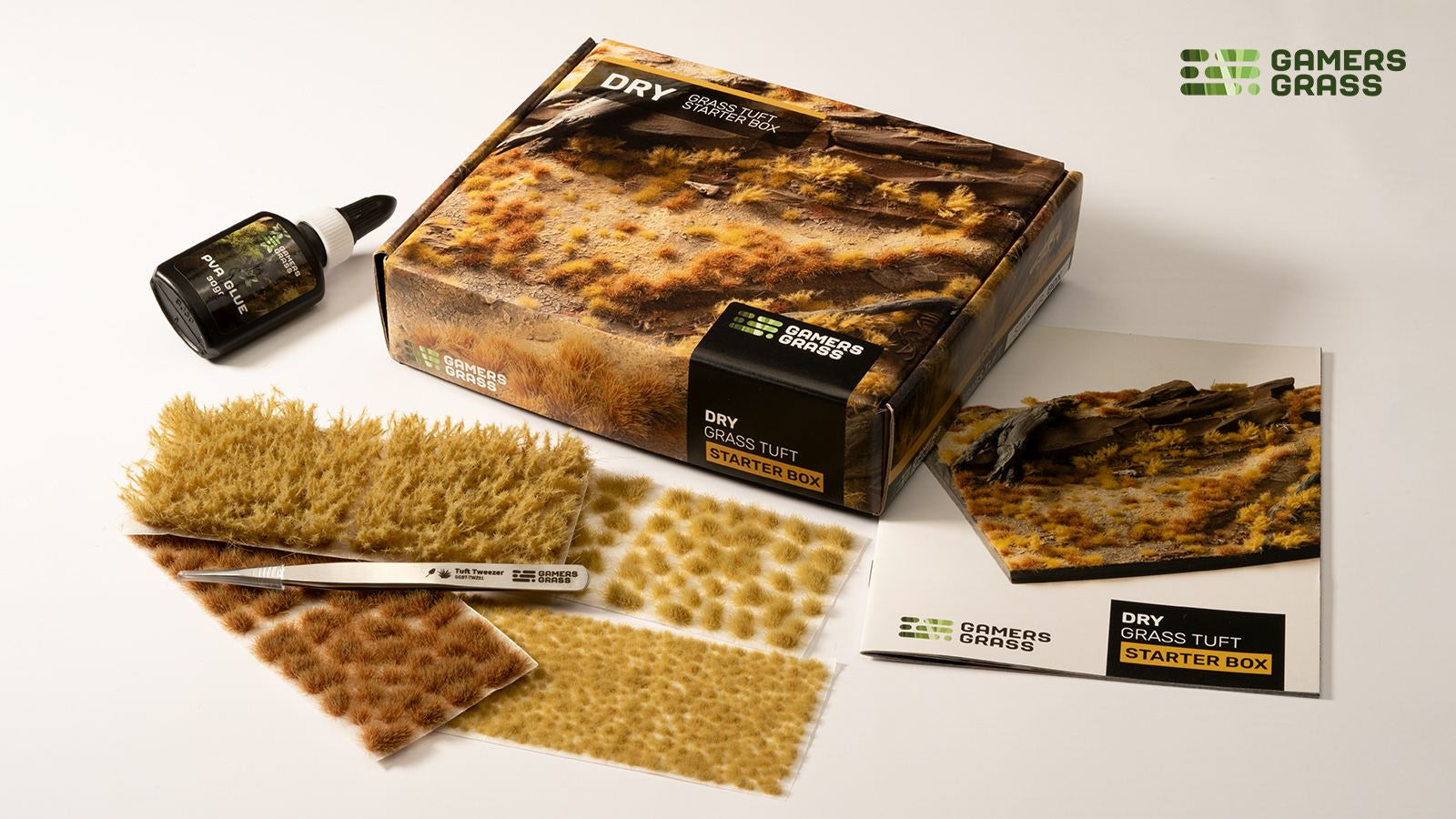 Gamers Grass Tuft Stater Box Dry Grass