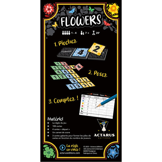Flowers Card Game