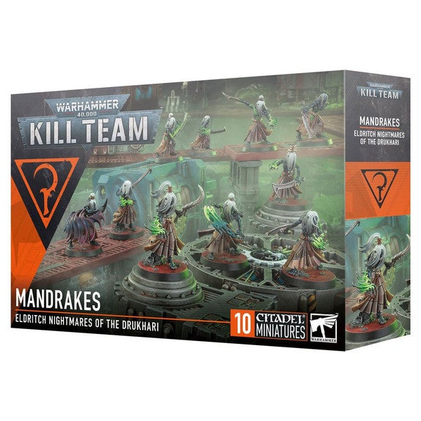 Warhammer 40K Kill Team Operatives Xenos Drukhari  Mandrakes