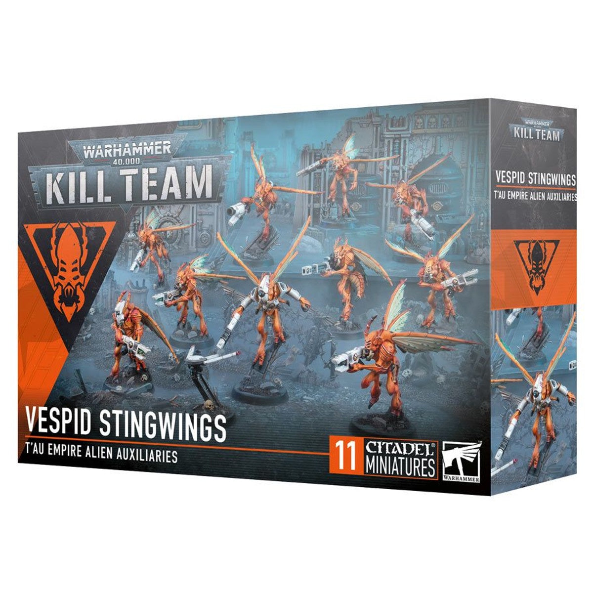 Warhammer 40K Kill Team Operatives Xenos T'au Empire Vespid Stingwings