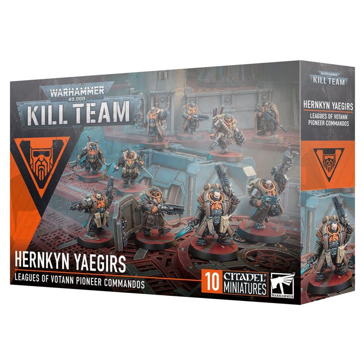 Warhammer 40K Kill Team Operatives Xenos Leagues of Votann Hernkyn Yaegirs