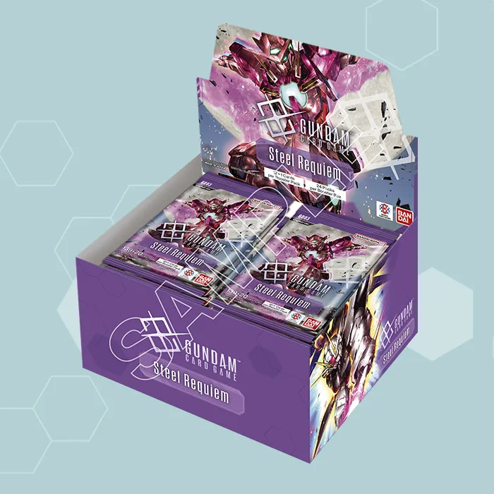 Gundam Card Game Steel Requiem Booster Box [GD03] (24)