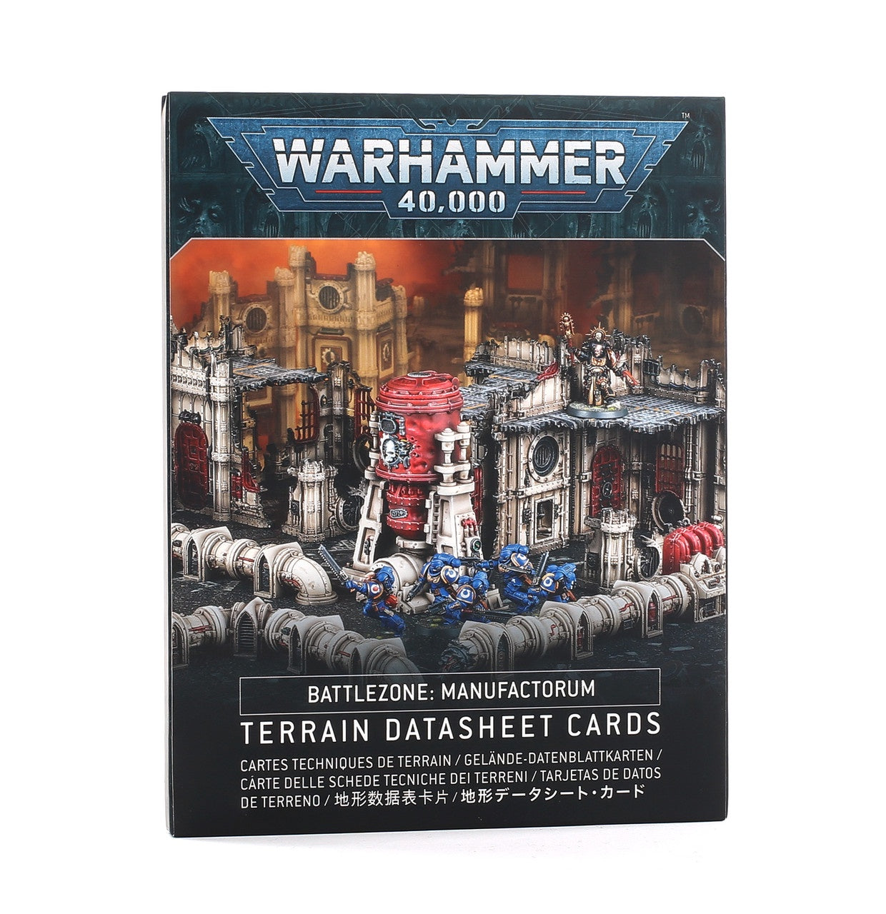 Warhammer 40K Ways to Play Terrain Datasheet Cards Battlezone Manufactorum