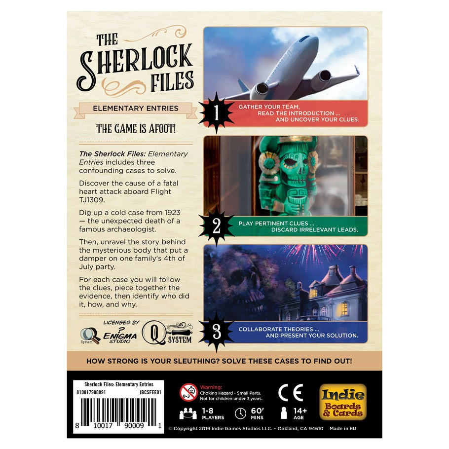 Sherlock Files Vol 01 Elementary Entries