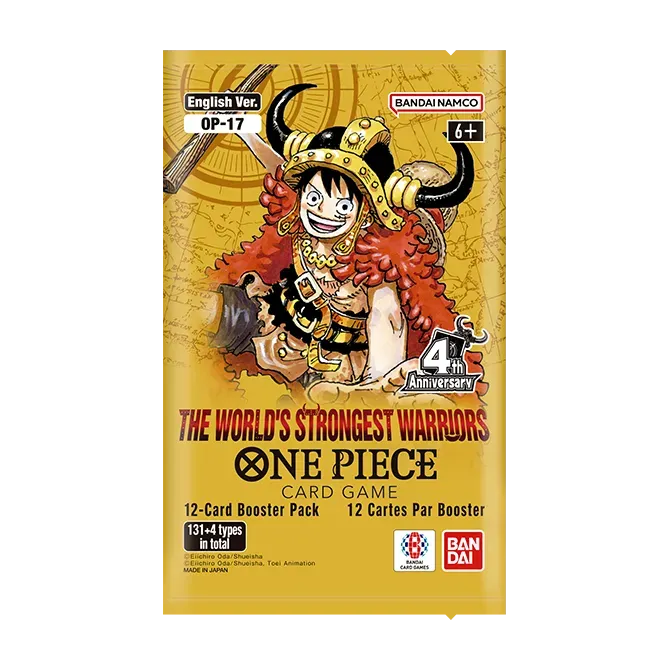 One Piece Card Game The World's Strongest Warriors Booster Pack (OP-17)