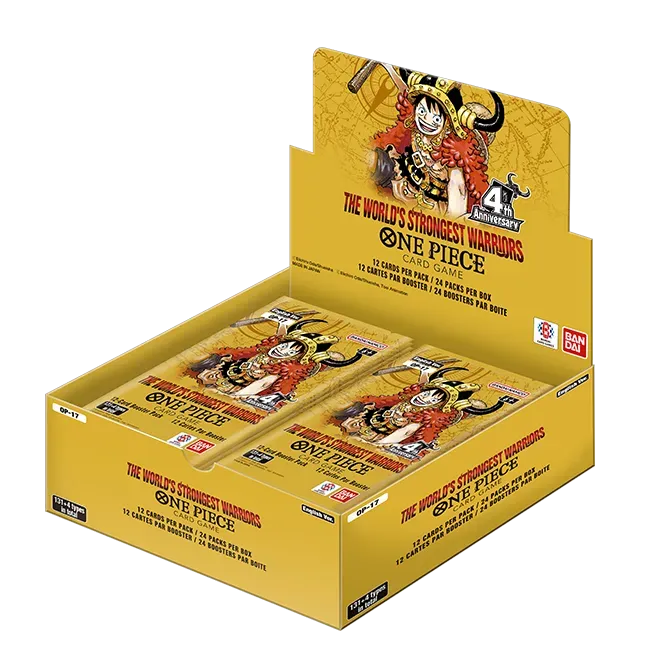 One Piece Card Game The World's Strongest Warriors (OP-17) Booster Box (24)