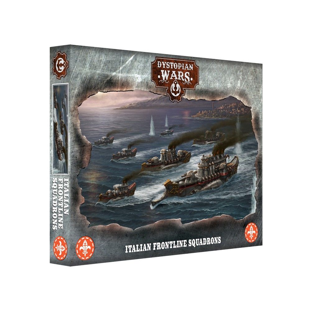 Dystopian Wars The Latin Alliance Italian Frontline Squadrons