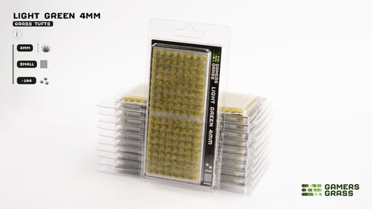 Gamers Grass Tufts Light Green (4mm Small)