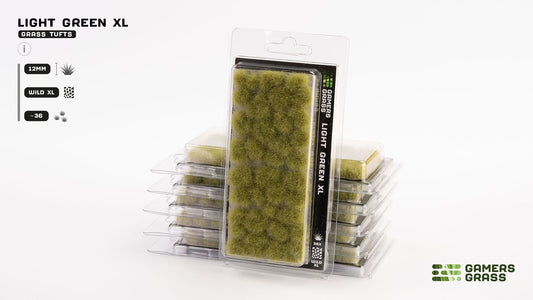 Gamers Grass Tufts Light Green XL (12mm Wild XL)
