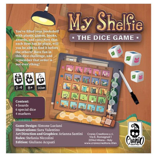 My Shelfie The Dice Game