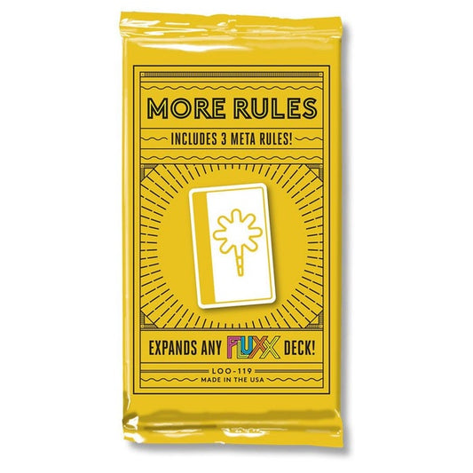 Fluxx Expansion More Rules