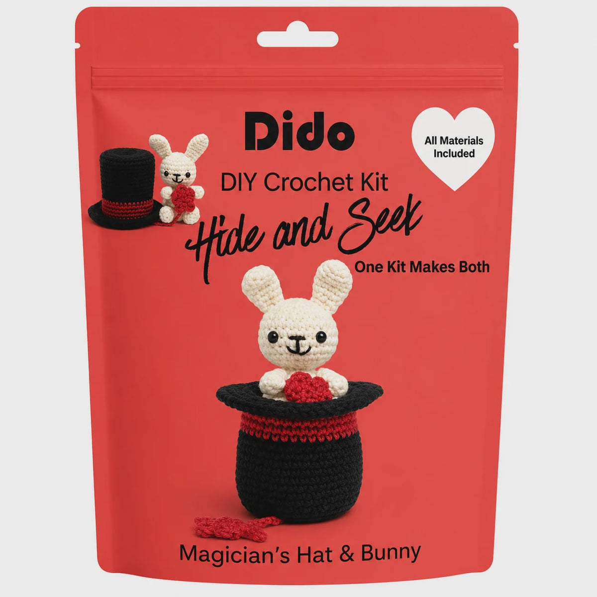 Dido DIY Hide and Seek Magician's Hat & Bunny