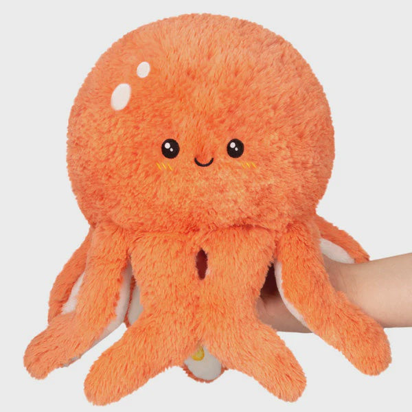 Squishable Mini Cute Octopus - Coral