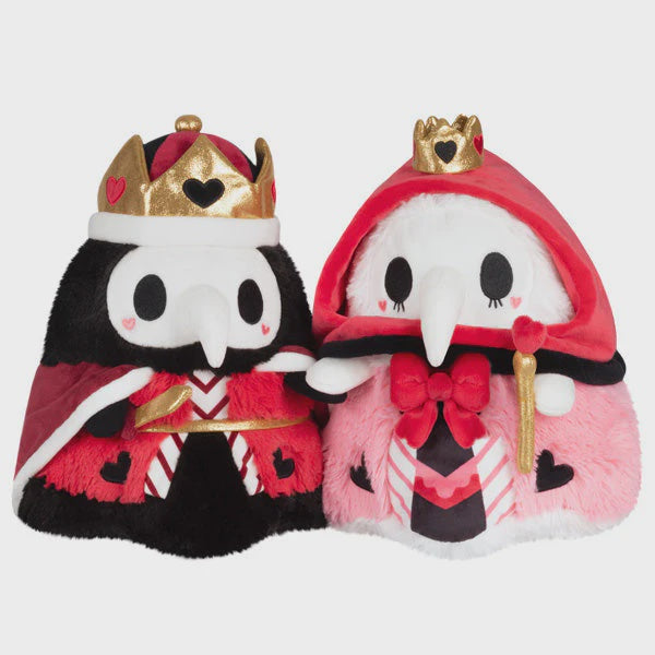 Squishable Mini Plague Doctor & Nurse Set King & Queen of Hearts