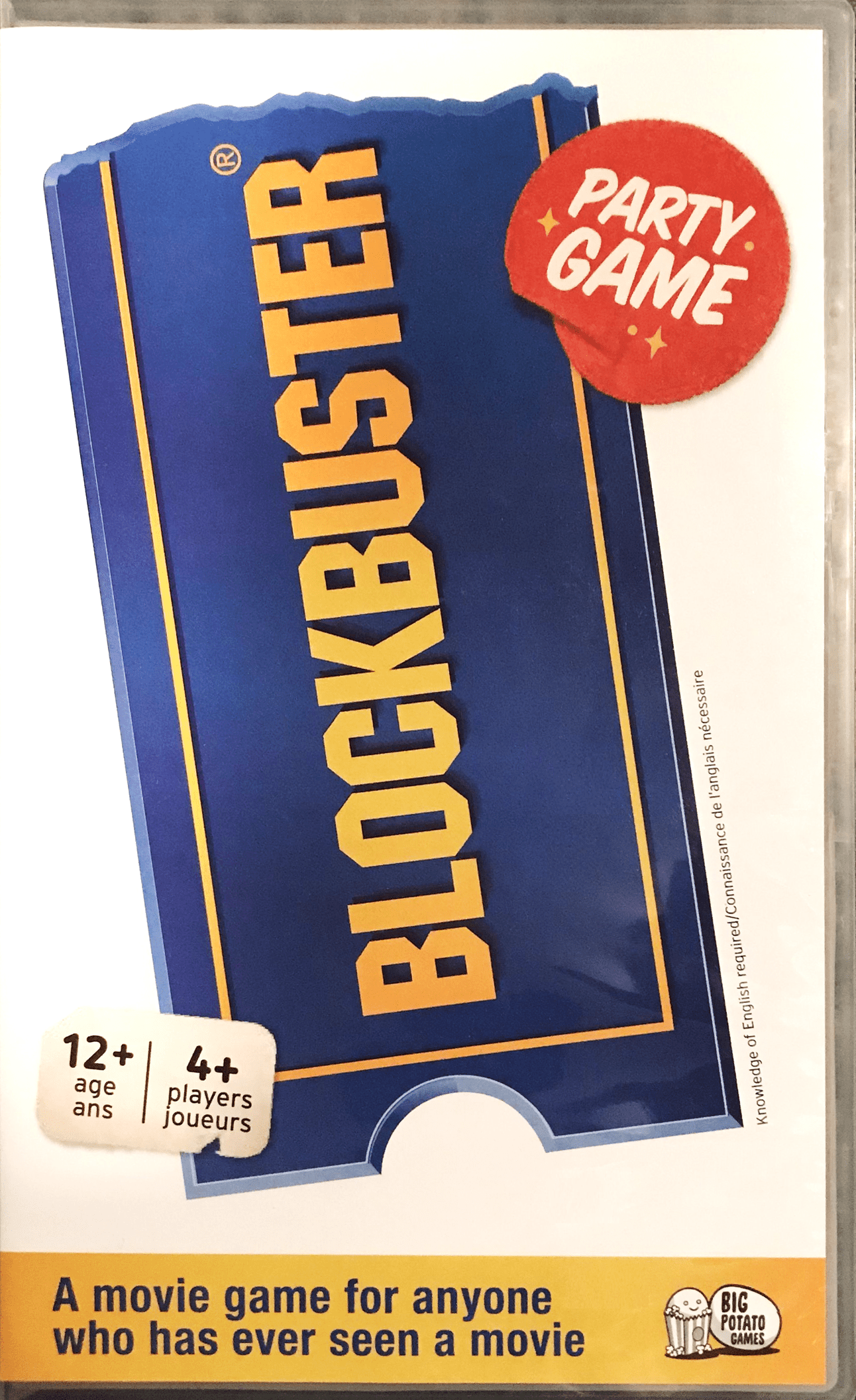 Blockbuster Party Game