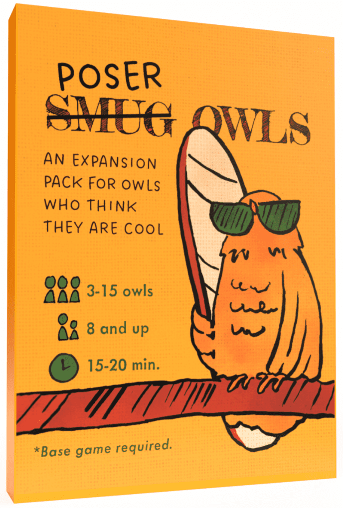 Smug Owls Poser Owls
