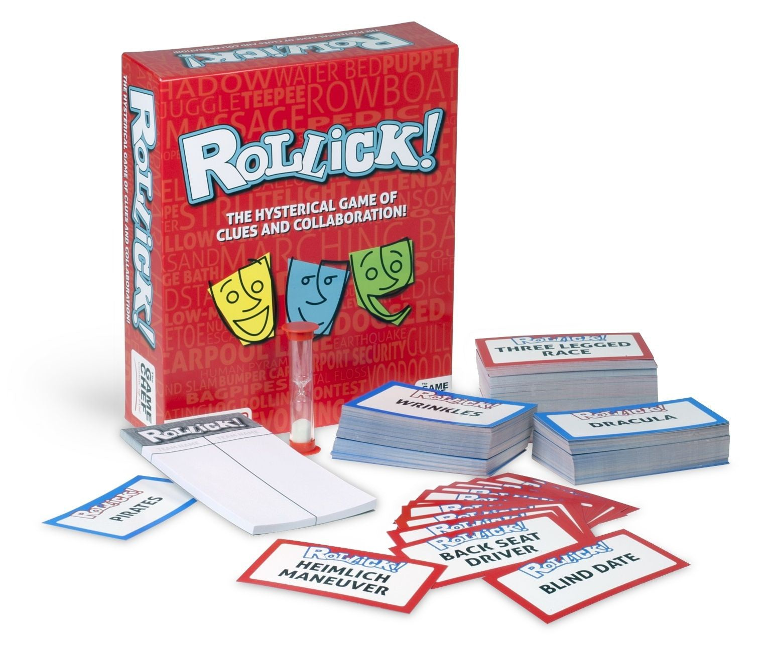 ROLLICK! The Hysterical Game of Clues and Collaboration