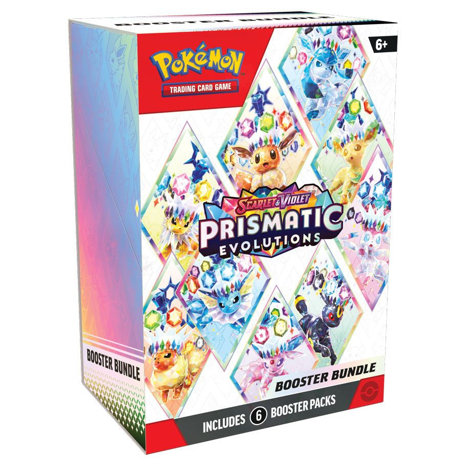Pokémon CCG Scarlet & Violet Prismatic Evolutions Booster Bundle