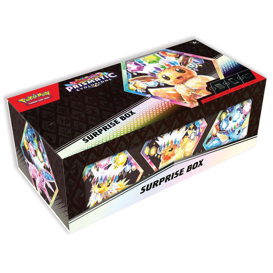 Pokémon CCG Scarlet & Violet Prismatic Evolutions Surprise Box
