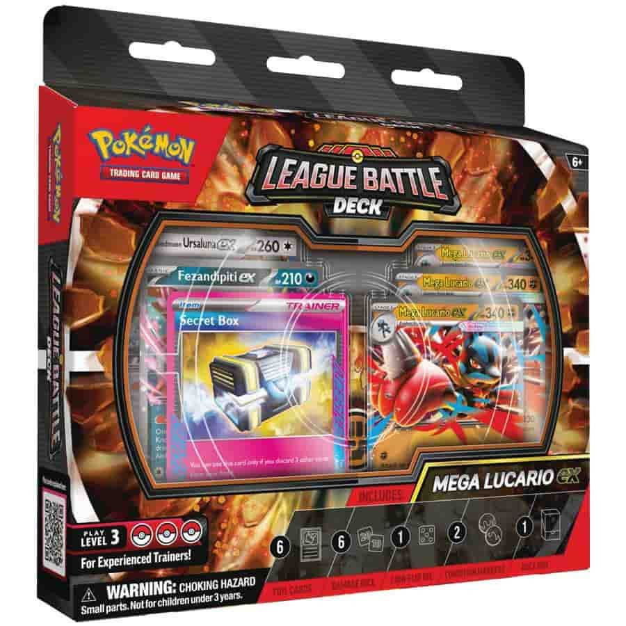 Pokémon CCG League Battle Deck Mega Lucario ex
