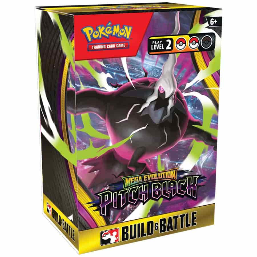 Pokémon CCG Mega Evolution 05 Pitch Black Build & Battle Box