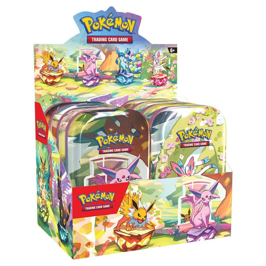 Pokémon CCG Scarlet & Violet Prismatic Evolutions Mini Tins